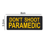 Don't Shoot Paramedic Patch Black/Orange