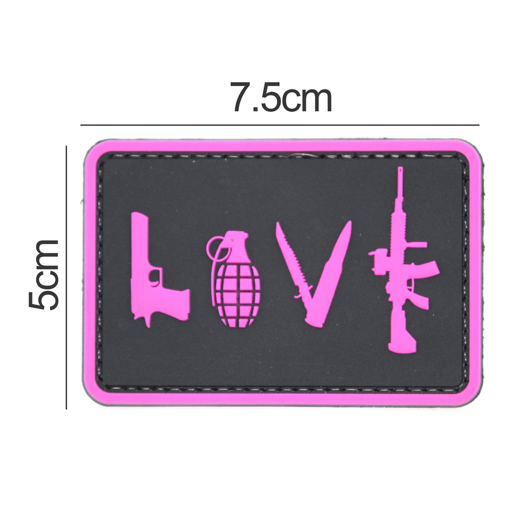 Love Patch Pink