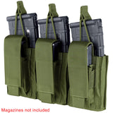 Condor MOLLE Triple Kangaroo Mag Pouch GEN II