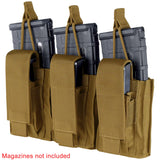Condor MOLLE Triple Kangaroo Mag Pouch GEN II