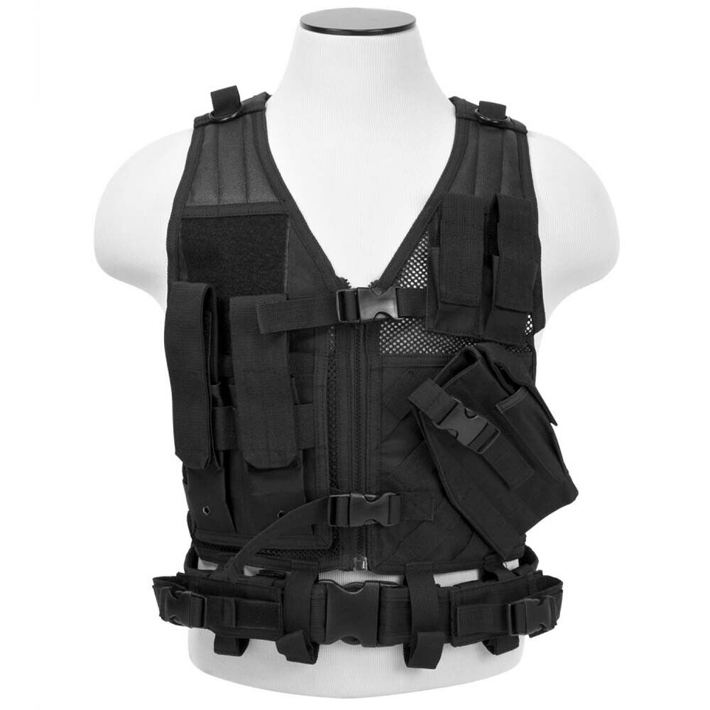 Vism by NcSTAR Tactical Cross Draw Vest