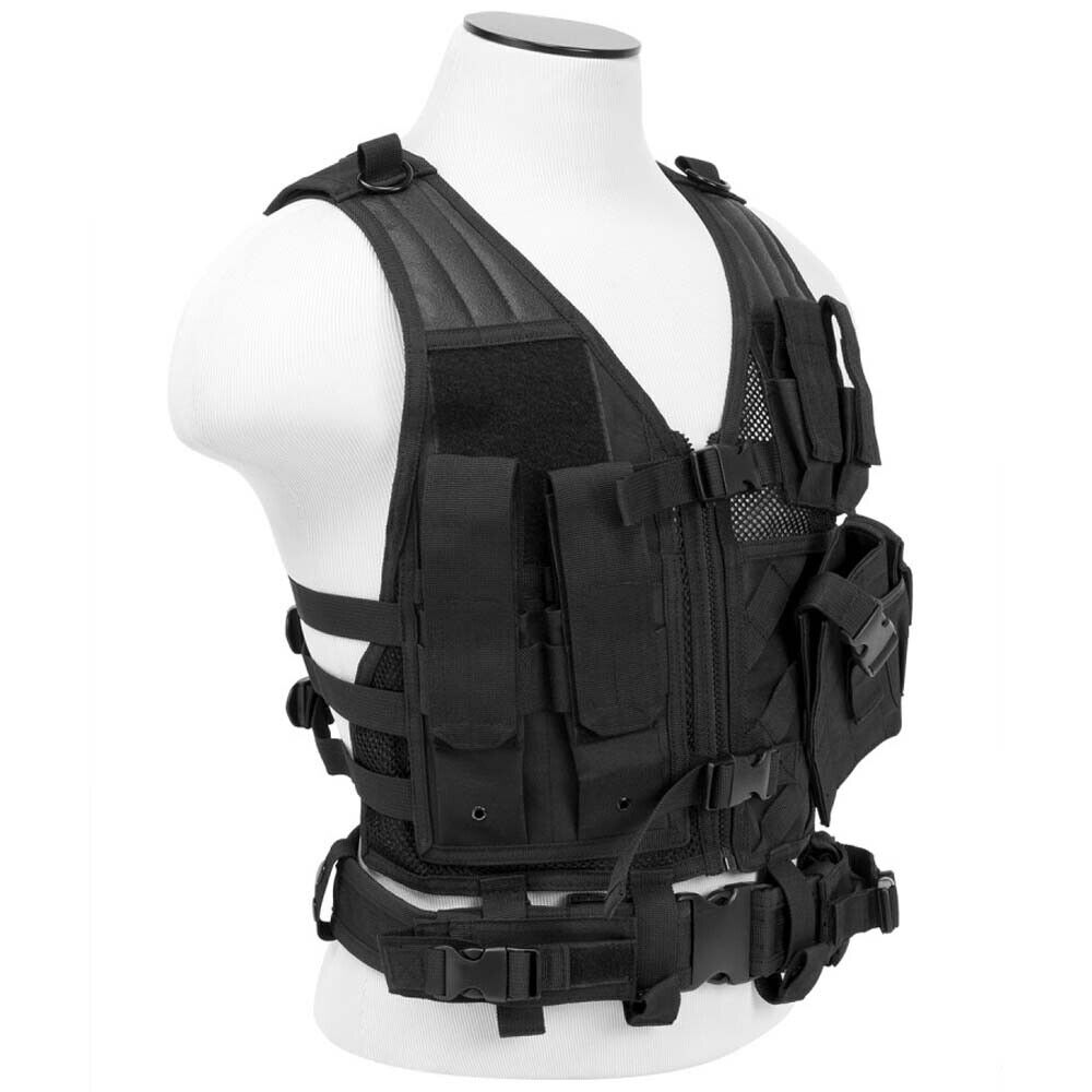 Vism by NcSTAR Tactical Cross Draw Vest