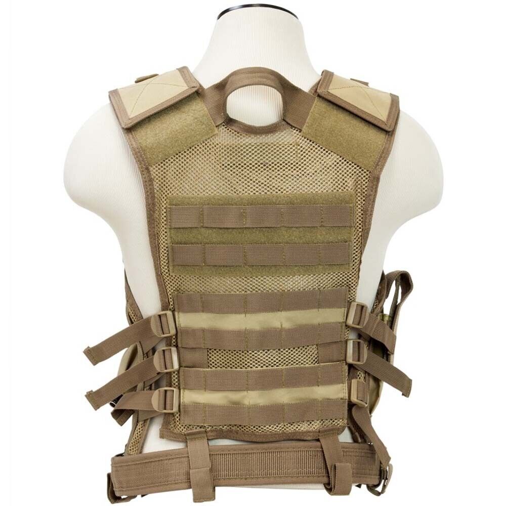 Vism by NcSTAR Tactical Cross Draw Vest