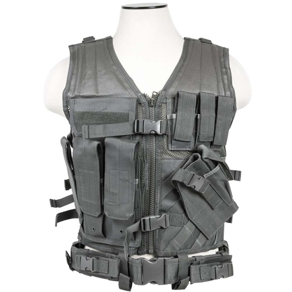 Vism by NcSTAR Tactical Cross Draw Vest