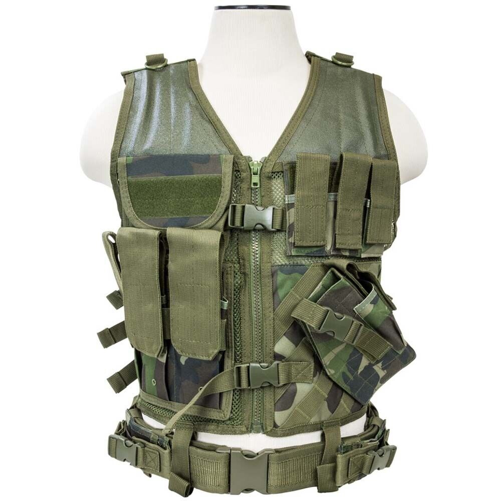 Vism by NcSTAR Tactical Cross Draw Vest