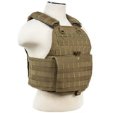 VISM by NcSTAR Plate Carrier w/ Level III PE Ballistic Hard Plates