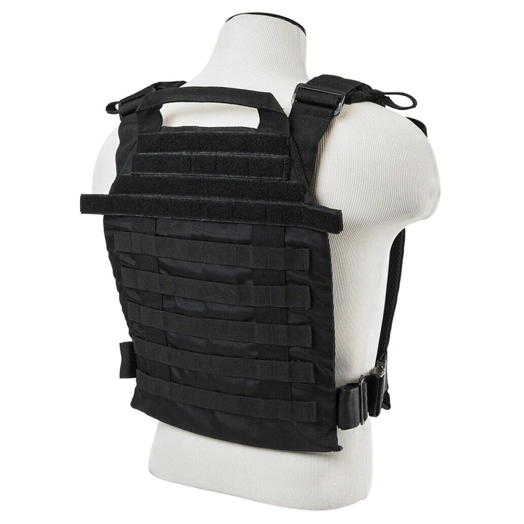 VISM by NcSTAR Fast Plate Carrier w/ Level III PE Ballistic Hard Plates