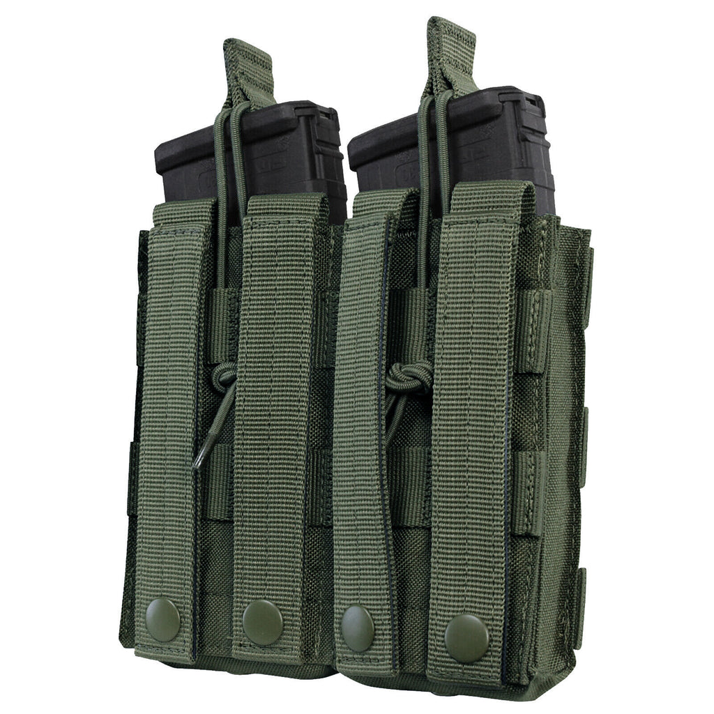 Condor MOLLE Double M4/M16 Open Top Mag Pouch