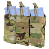 Condor MOLLE Triple M4/M16 Open Top Mag Pouch