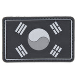 Korea Flag Patch Black/Gray