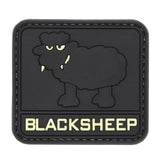 Blacksheep Glow in the Dark Patch Black