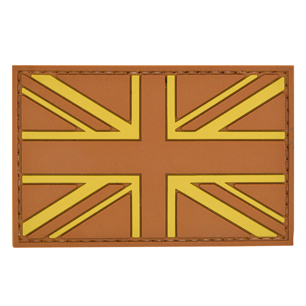 UK Flag Patch Orange