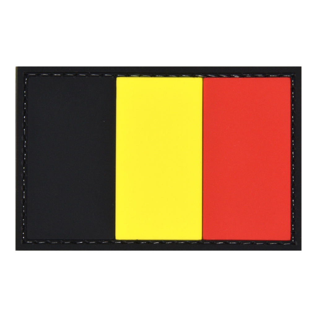 Belgium Flag Patch Full Color