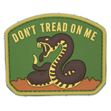 Don't Tread On Me Patch Green/Brown