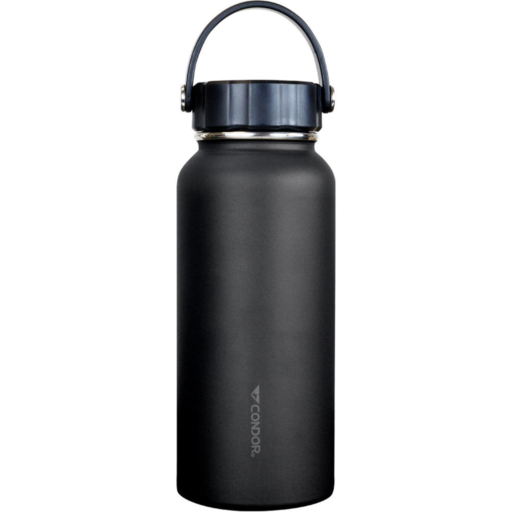 Condor 32oz Vacuum Sealed Thermal Bottle - Black