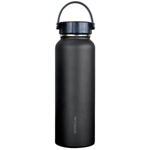Condor 40oz Vacuum Sealed Thermal Bottle - Black