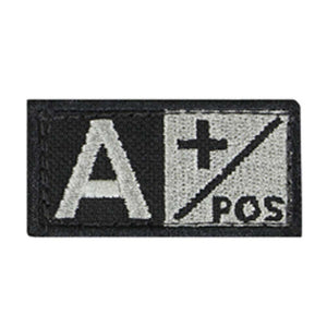 Condor Blood Type Patch (A+/Foliage)