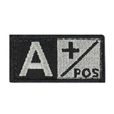 Condor Blood Type Patch (A+/Foliage)