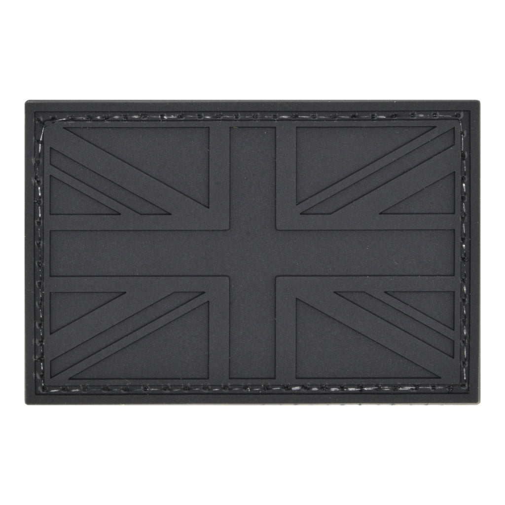 UK Flag Patch Black