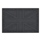 UK Flag Patch Black