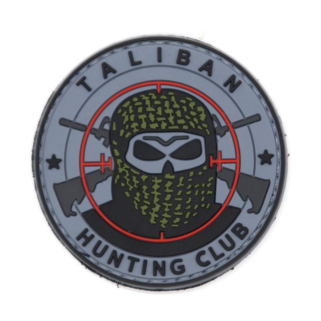 Taliban Hunting Club Patch Blue