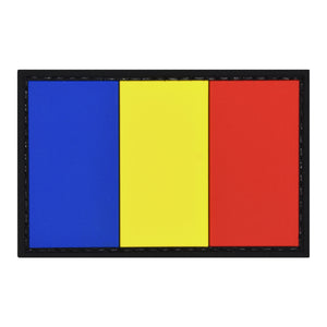 Romania Flag Patch Full Color