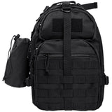 Vism by NcSTAR Small Backpack Mono Strap w/ Bottle Holder