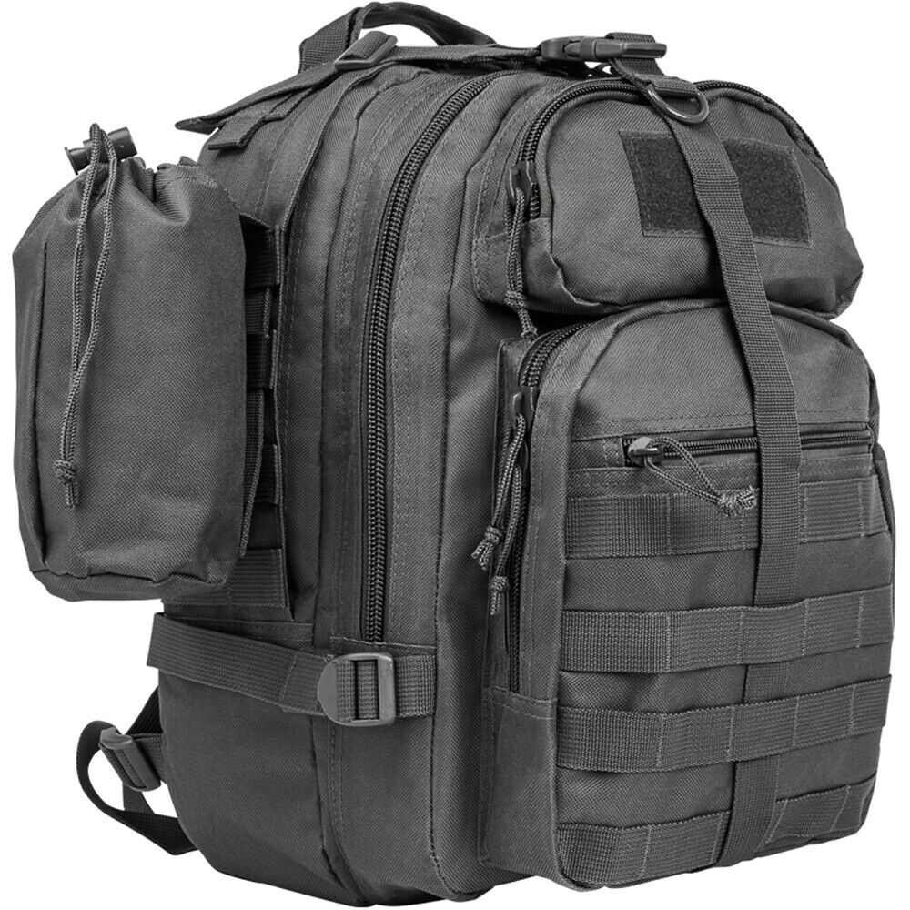 Vism by NcSTAR Small Backpack Mono Strap w/ Bottle Holder