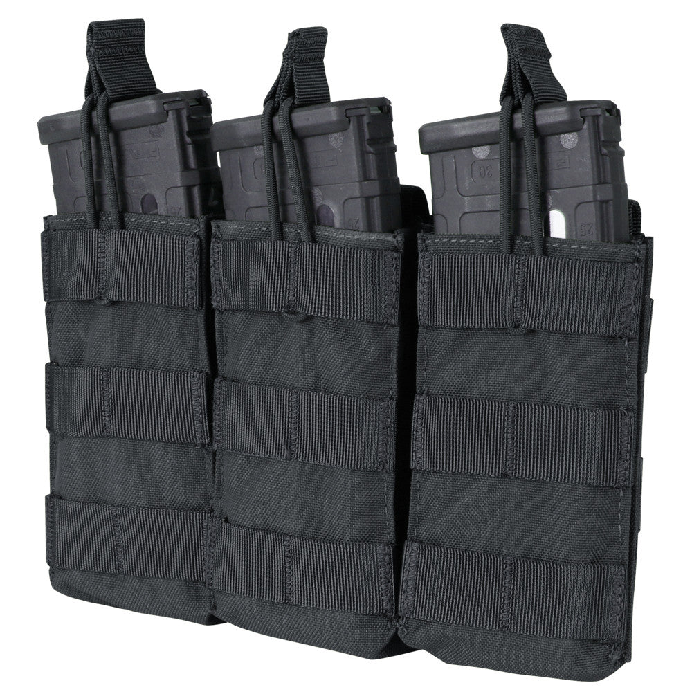 Condor MOLLE Triple M4/M16 Open Top Mag Pouch
