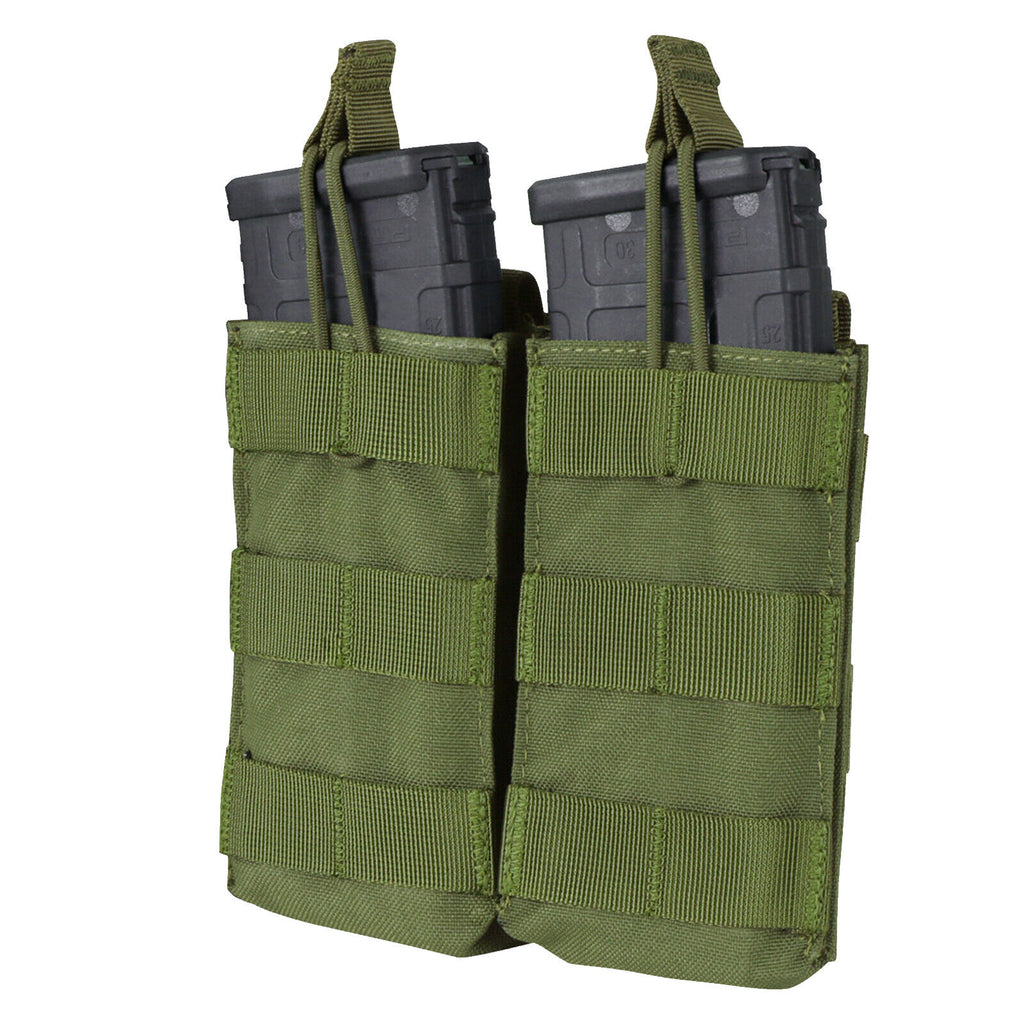 Condor MOLLE Double M4/M16 Open Top Mag Pouch