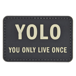 YOLO Patch Black