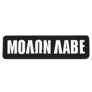 Molon Labe Tab Patch Black