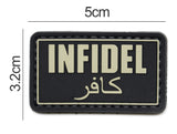 Infidel Patch Black (Arabic)