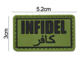 Infidel Patch Green/Black (Arabic)