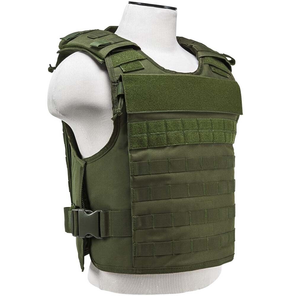 Vism by NcSTAR Plate Carrier w/ External Hard Armor Pockets