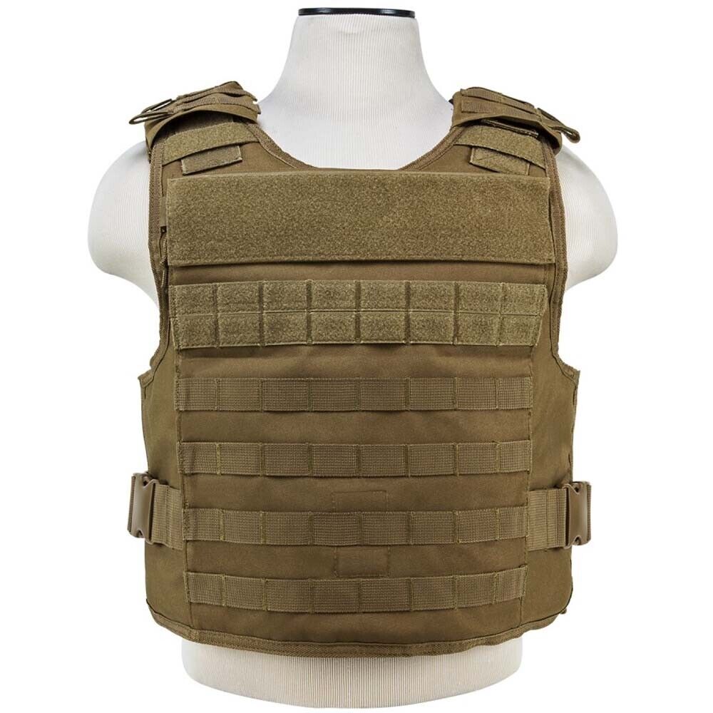 Vism by NcSTAR Plate Carrier w/ External Hard Armor Pockets