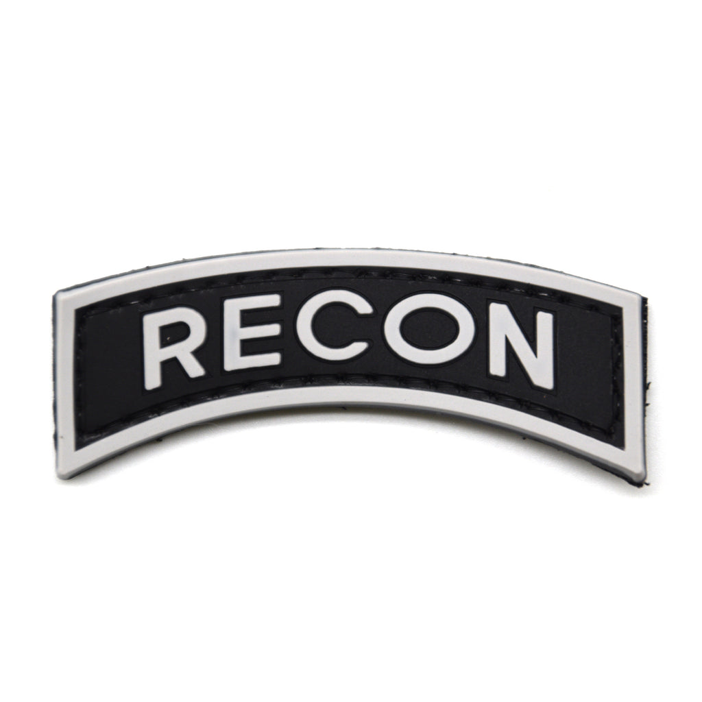 Recon Tab Patch Blackgray Razor Edge Group