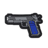 Mini Pistol 3D Patch Full Color