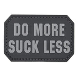 Do More Suck Less Patch Black/Gray